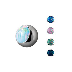 Jewelled opal spare replacement ball